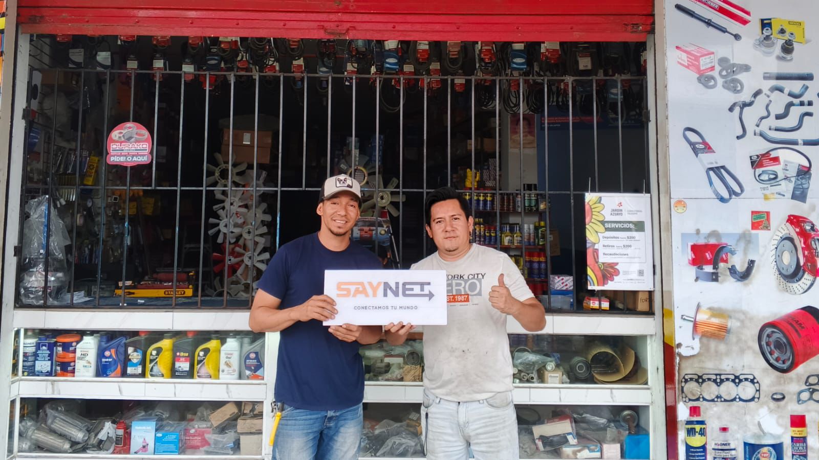 Cliente residencial Saynet